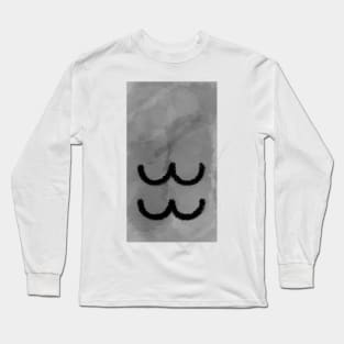 Aquarius zodiac sign Long Sleeve T-Shirt